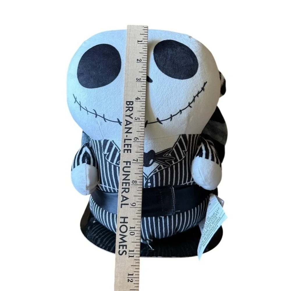 Disney Nightmare Before Christmas Jack Skellington Pillow & Throw Halloween NIB
